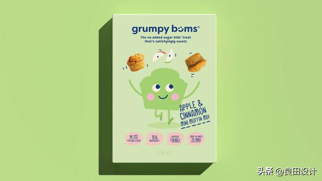 清爽甜蜜Grumpy饼干零食包装设计（grumpy）