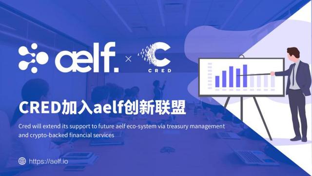 aelf与加密贷款提供商Cred达成深度合作，为创新联盟提供金融解决方案（aelf货币资讯）